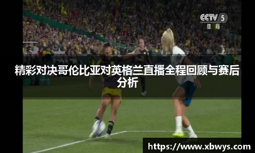 精彩对决哥伦比亚对英格兰直播全程回顾与赛后分析